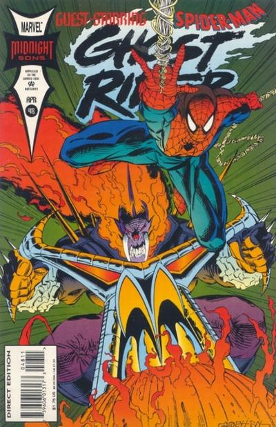 Ghost Rider #48 (1990) [Direct Edition]-Fine (5.5 – 7)