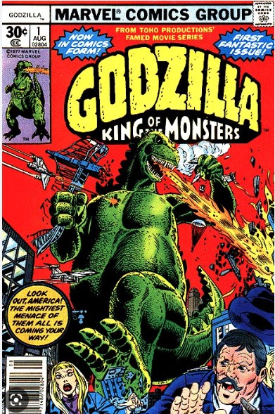 Godzilla #1 (1977) - Vintage Comic - Vg