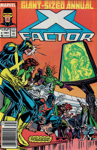 X-Factor Annual #2 [Newsstand]