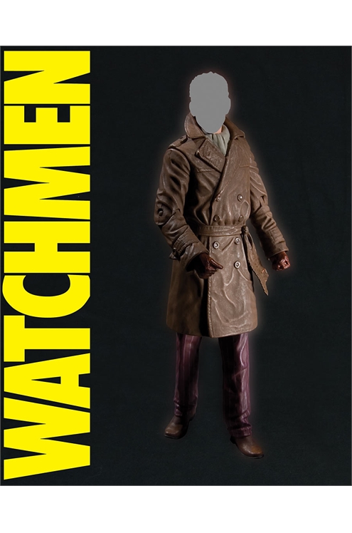 DC Direct: Watchmen Collector Action Figure Rorschach Unmasked Exclusive Variant (2009)