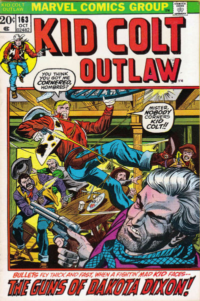 Kid Colt Outlaw #163 - Vg/Fn