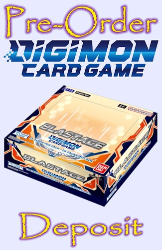 Digimon Tcg Bt-14 Blast Ace Booster Box Pre-Order Deposit