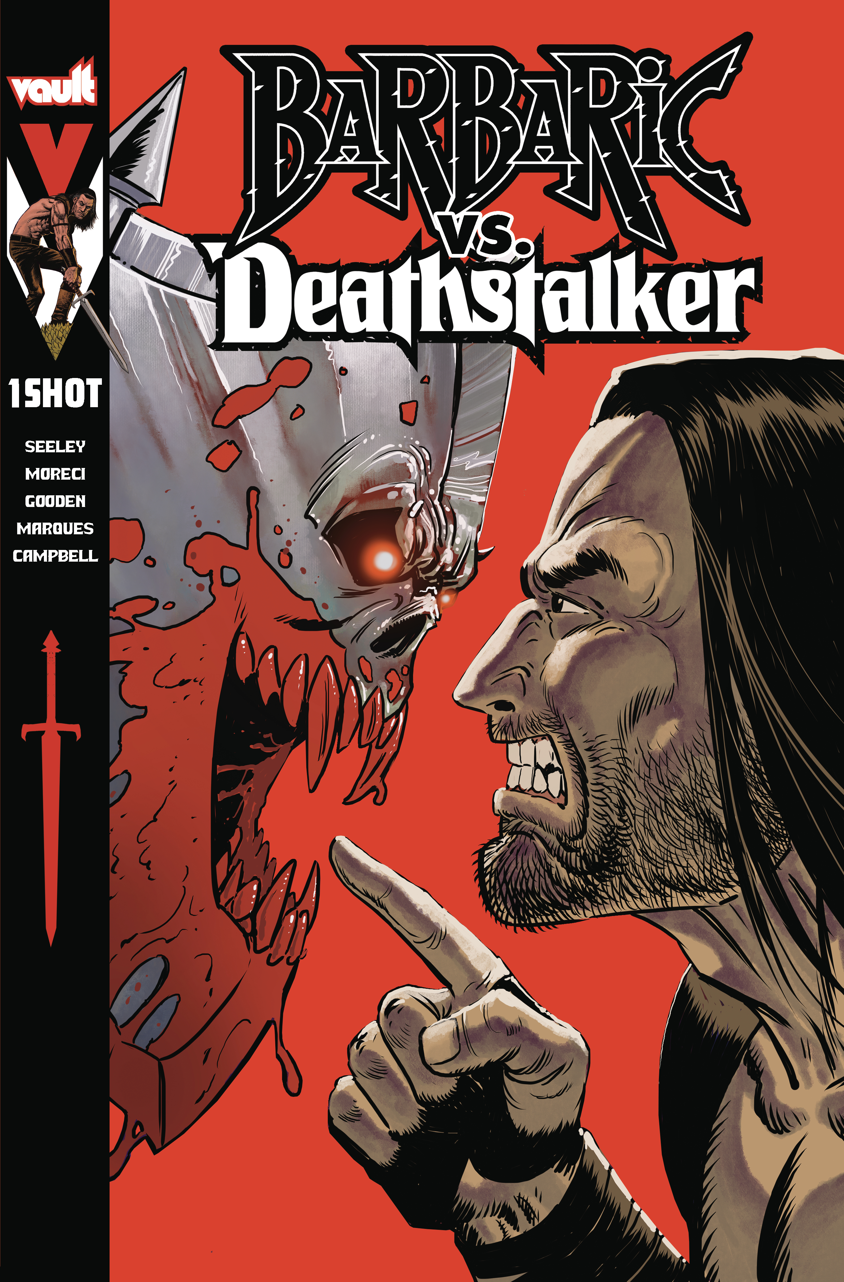 Barbaric Vs. Deathstalker #1 Cover B Terry Premium Variant (Mature)