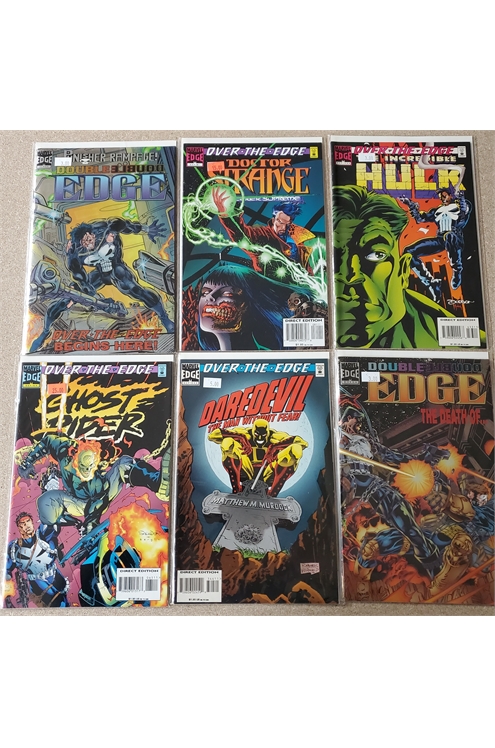 Double Edge 6 Issue Mini Event (Marvel 1995) Set