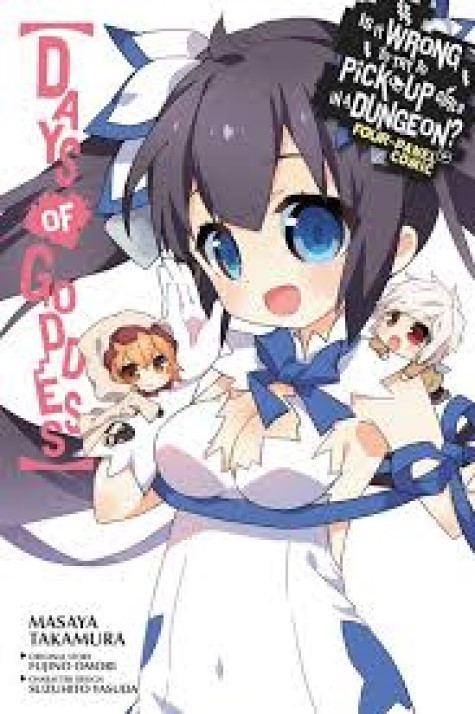 Is Wrong Pick Up Girls Dungeon Days Goddess Manga Volume 1