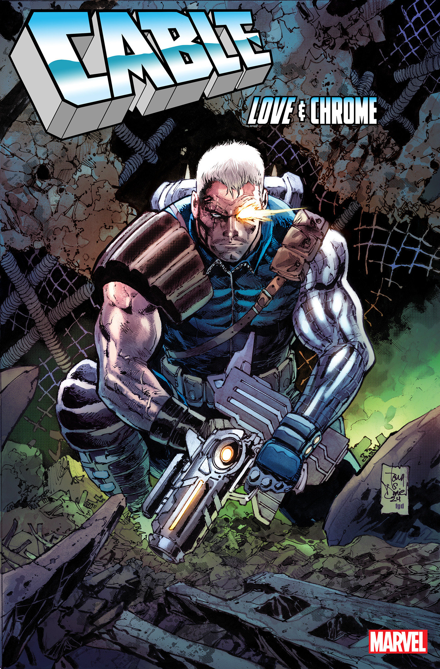 Cable: Love and Chrome #2 Tony Daniel Variant