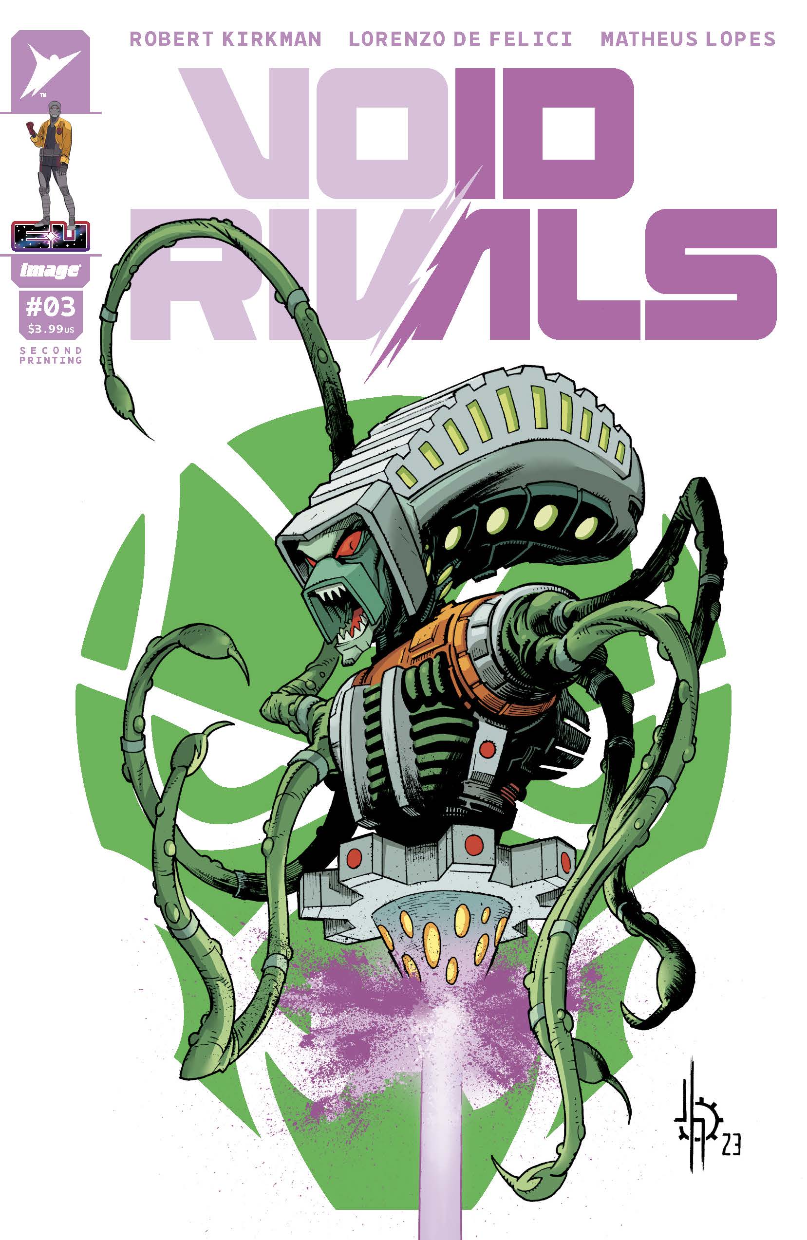 Void Rivals #3 2nd Printing Connect Cover