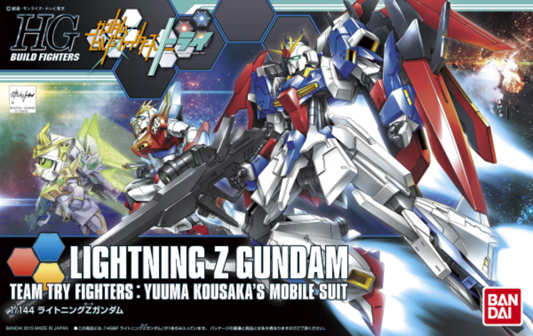 Hgbf #40 1/144 Lightning Z Gundam