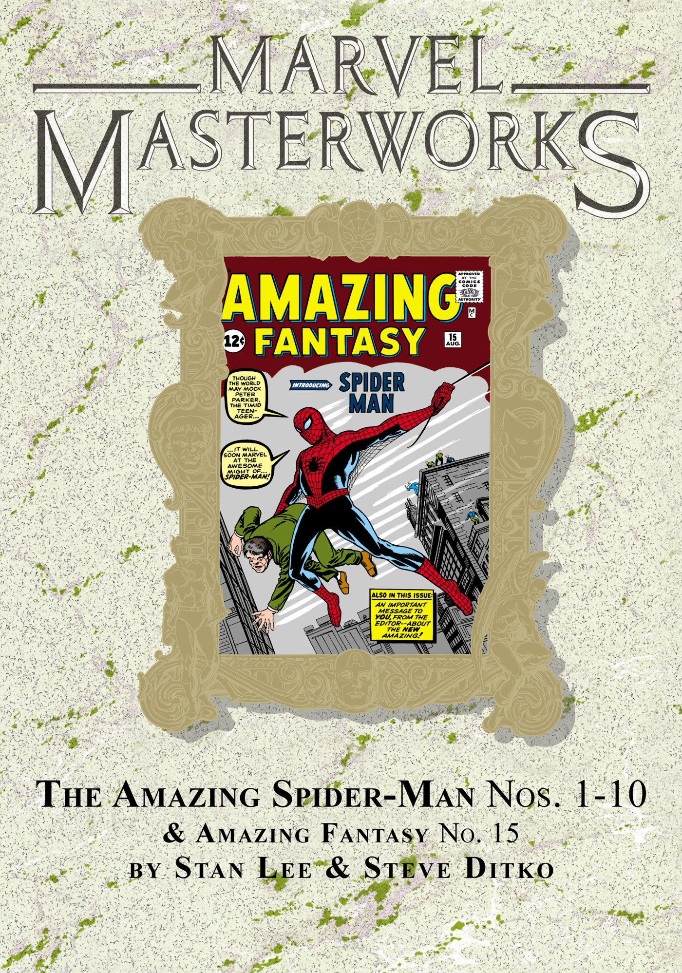 Marvel Masterworks Amazing Spider-Man Hardcover Volume 1 Direct Market Variant (Remasterworks)