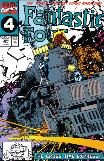 Fantastic Four #354 [Direct]-Fine (5.5 – 7)