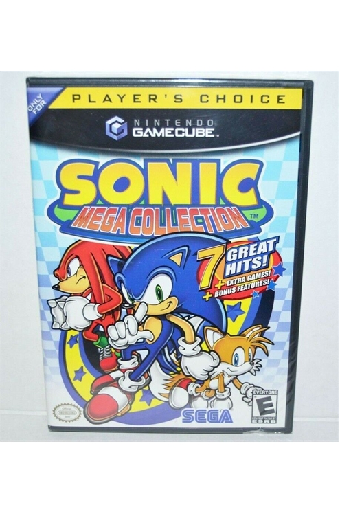 Nintendo Gamecube Gc Sonic Mega Collection Sealed
