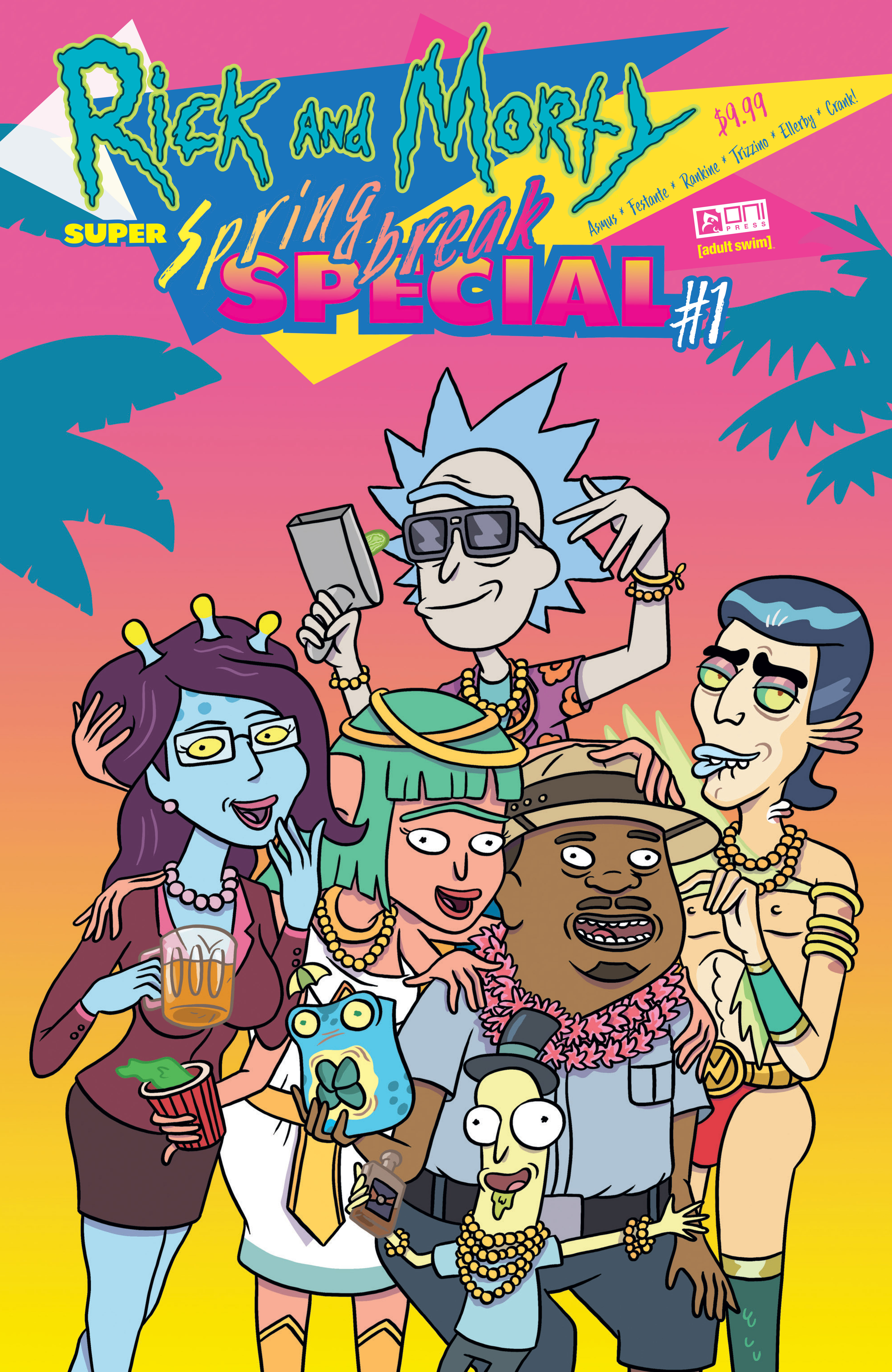 Rick And Morry Super Spring Break Special #1 Cover A Dean Rankine (Mature)