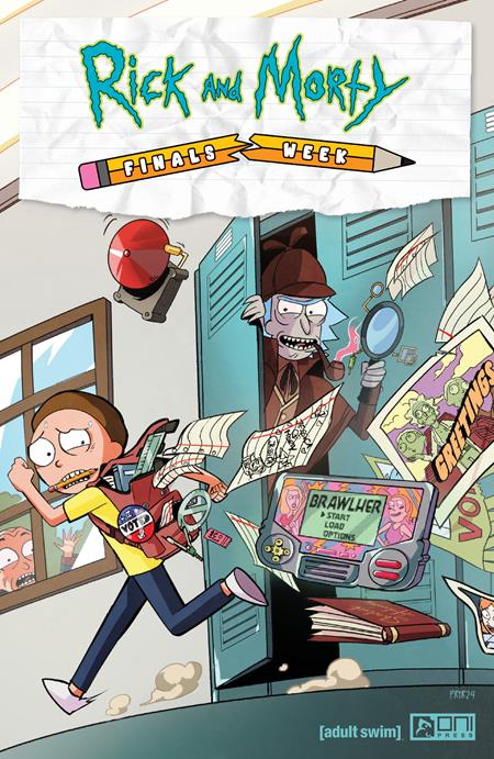 Rick And Morty Finals Week Graphic Novel