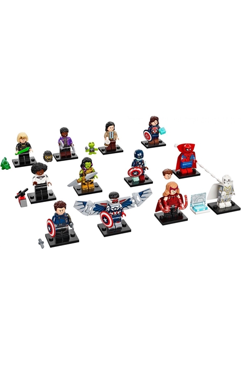 Lego Marvel Minifgures Series 2 With Storage Case