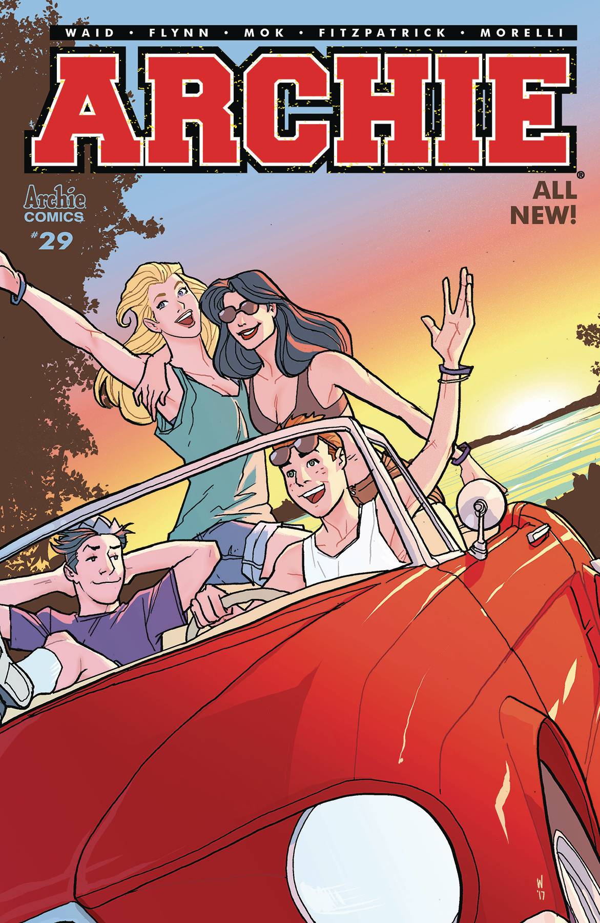 Archie #29 Cover C Woods Car