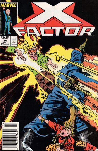 X-Factor #16 [Newsstand]-Very Good (3.5 – 5)