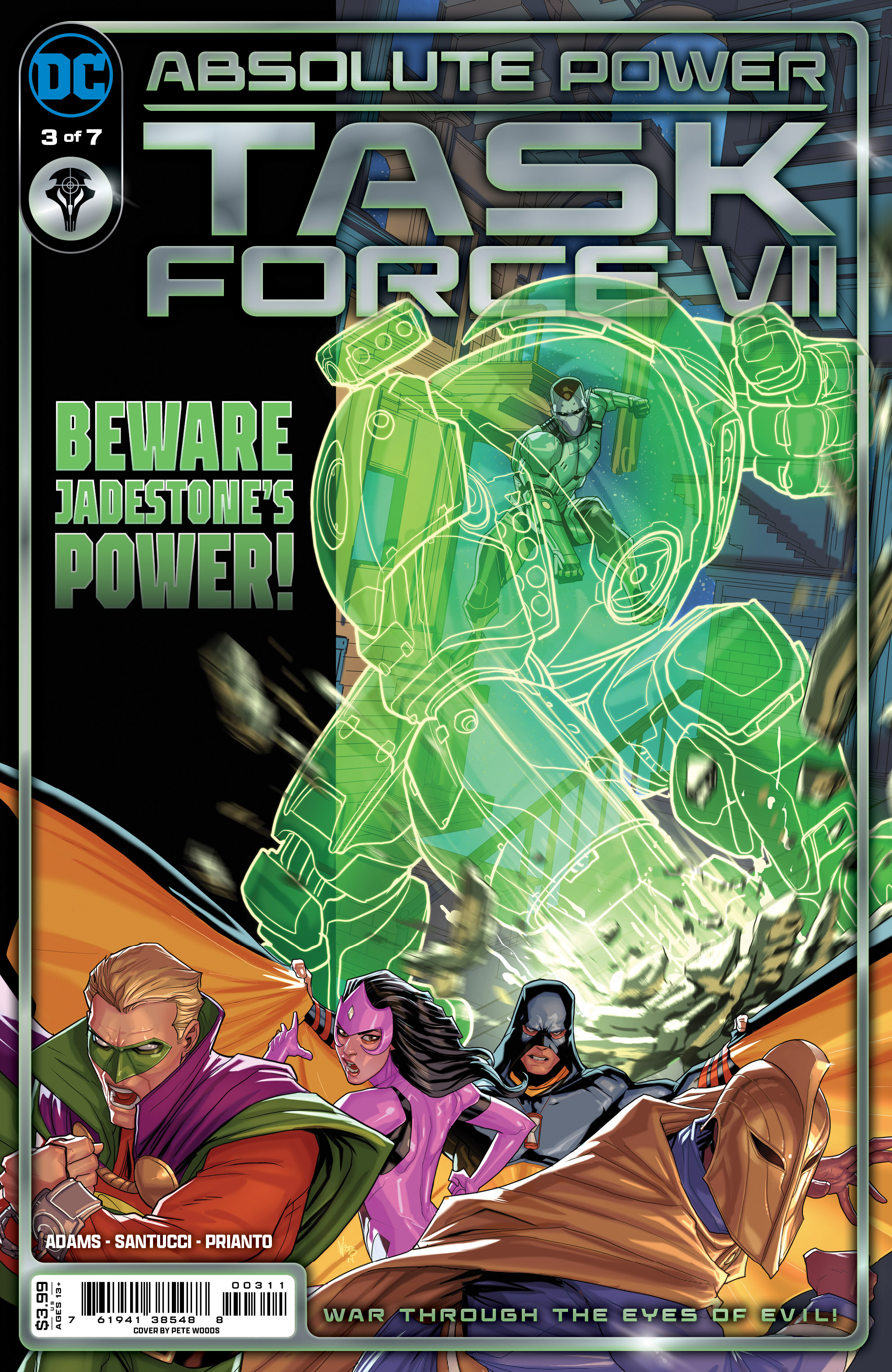 Absolute Power Task Force VII #3 Cover A Pete Woods (Of 7)