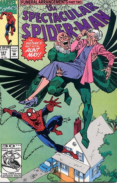 The Spectacular Spider-Man #187 [Direct]-Fine (5.5 – 7)