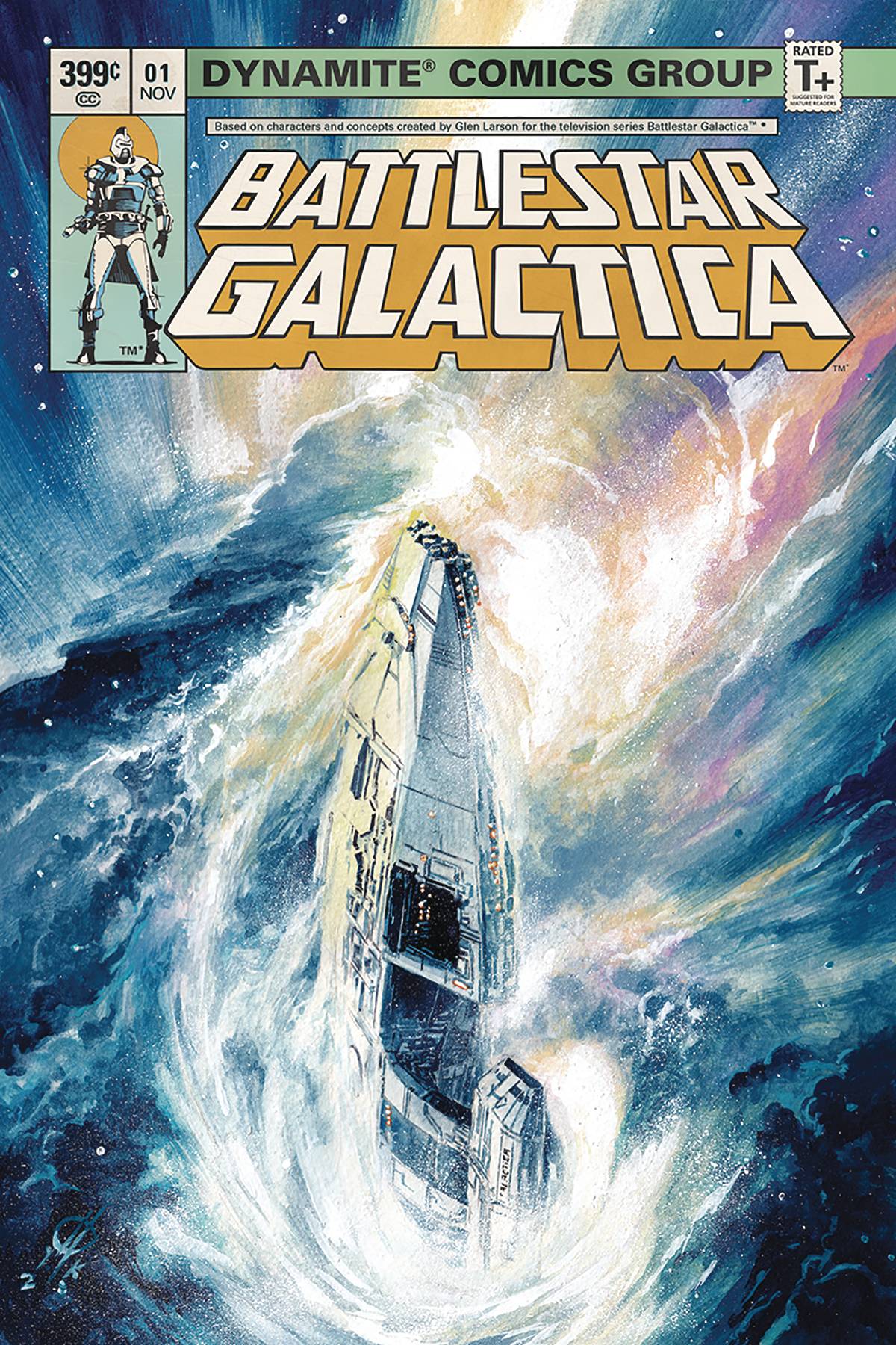 Battlestar Galactica Classic #1 Cover B Rudy