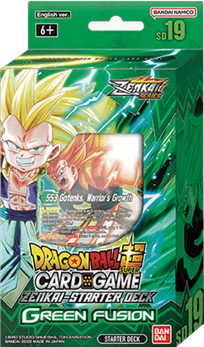 Dragon Ball Super TCG: Zenkai Starter Deck Green Fusion [SD-19]