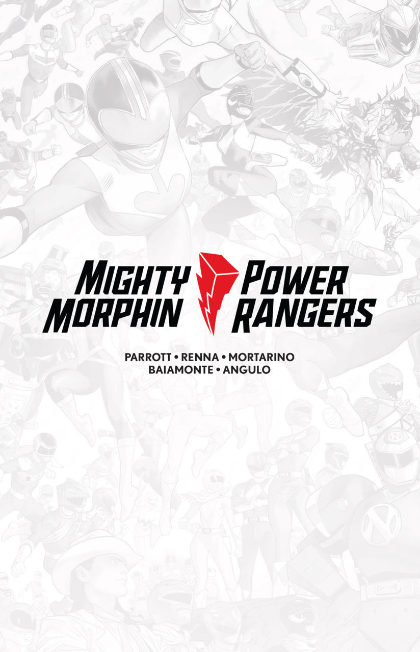 Mighty Morphin / Power Rangers #1 Limited Edition Hardcover