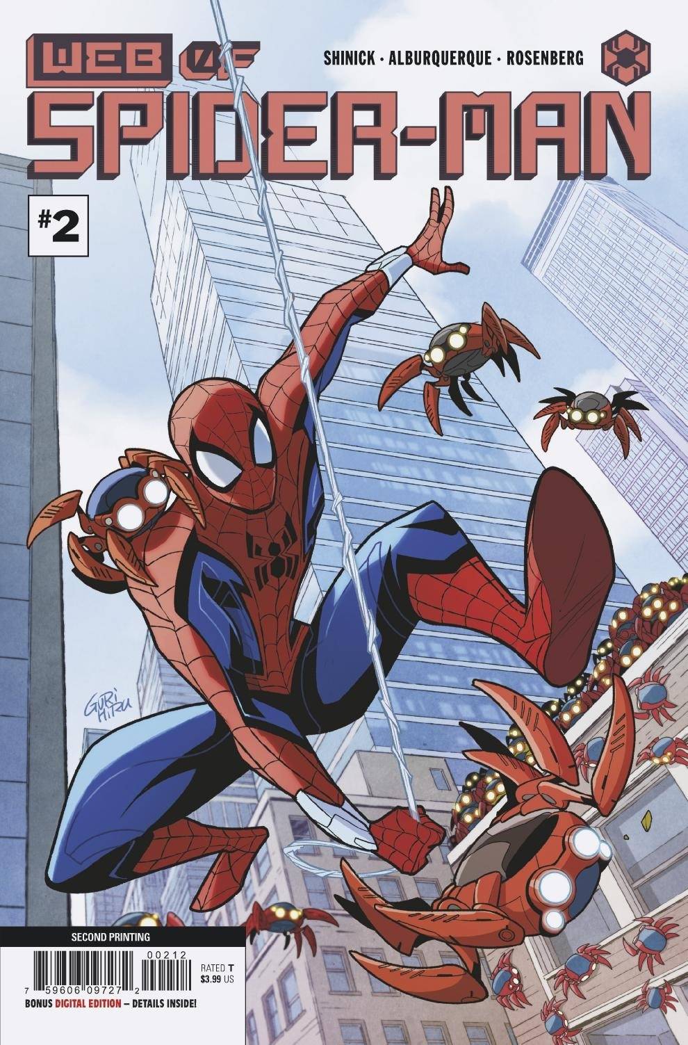 Web of Spider-Man #2 2nd Printing Variant (Of 5)