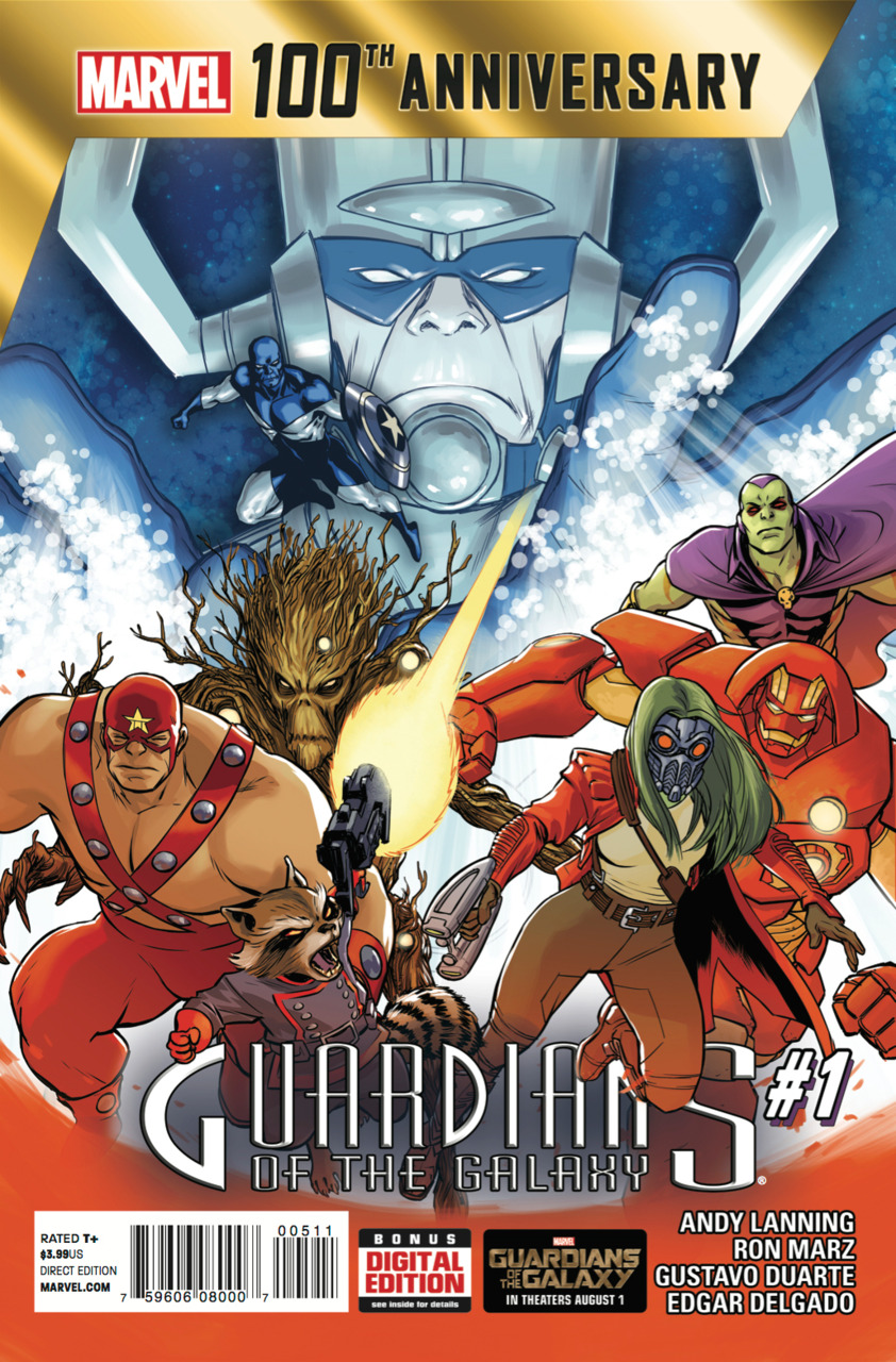100th Anniversary Special #1 Volume 5 Guardians of the Galaxy