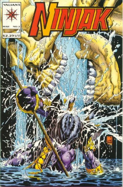 Ninjak #2-Very Fine (7.5 – 9) Hidden Text On Cover.