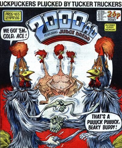 2000 AD #465-Near Mint (9.2 - 9.8)