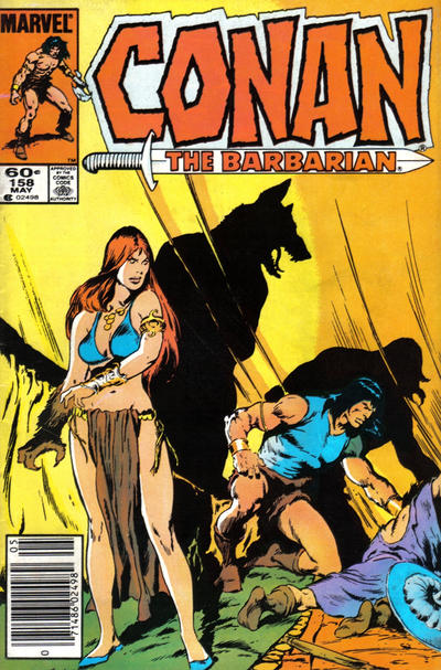 Conan The Barbarian #158 [Newsstand]-Very Good (3.5 – 5)