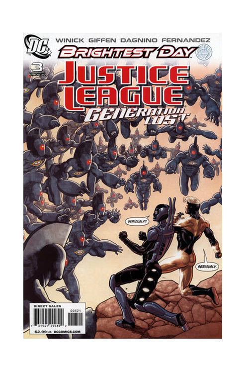 Justice League Generation Lost #3 Variant Edition (Brightest)