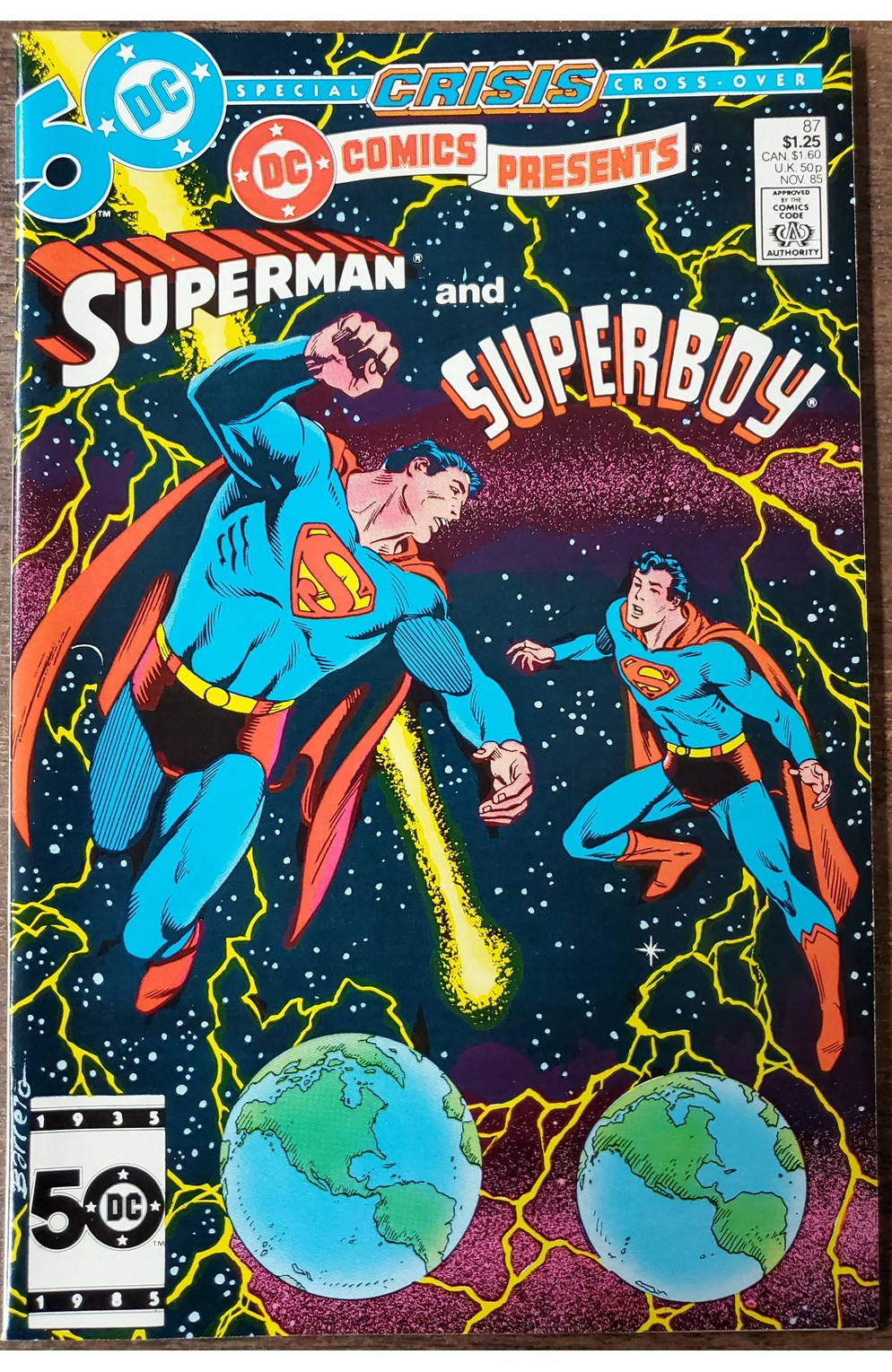 DC Comics Presents #87 (DC 1985) 1st App Superboy Prime