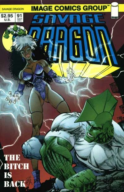 Savage Dragon #91-Very Fine (7.5 – 9)