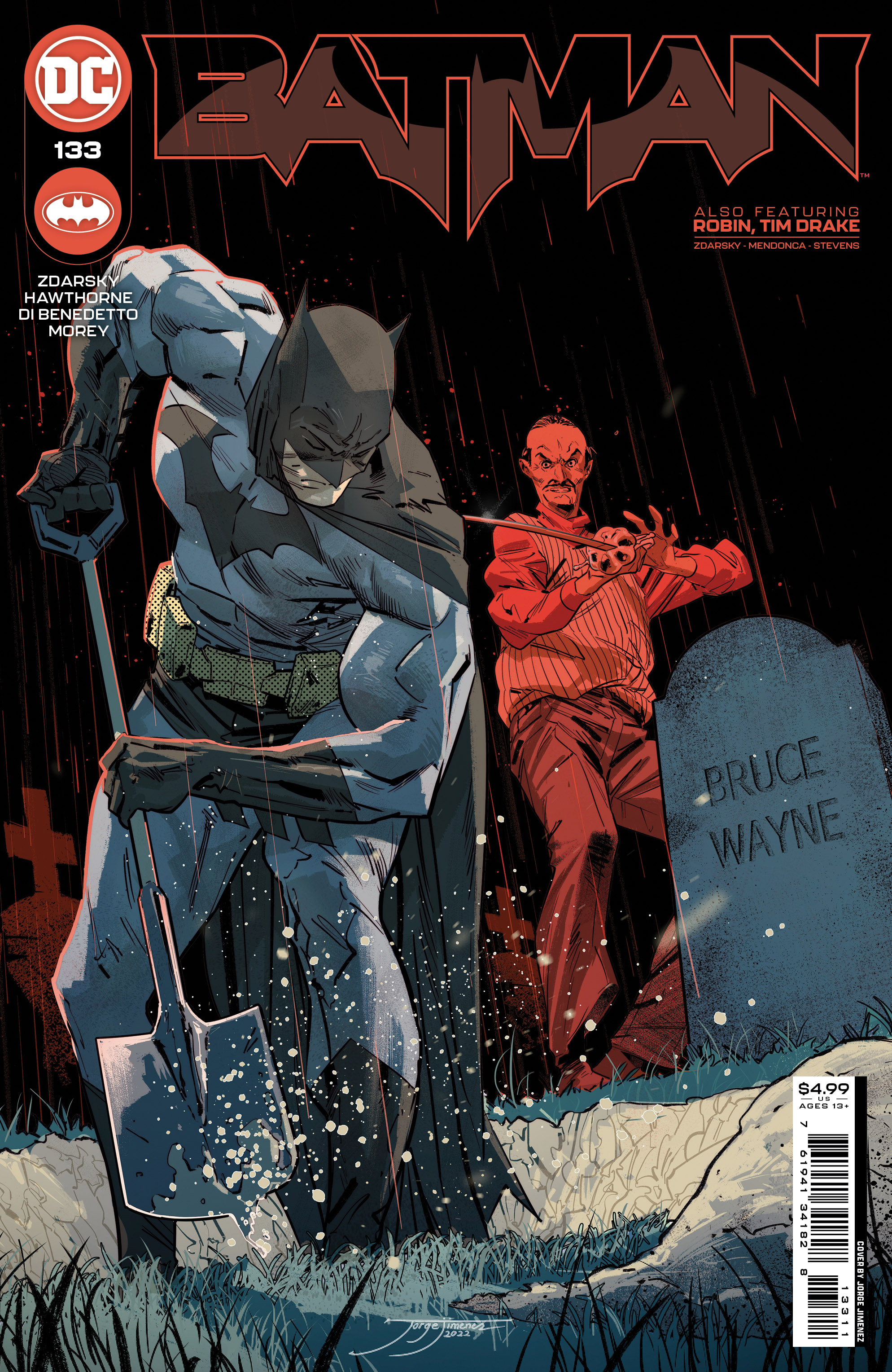Batman #133 Cover A Jorge Jimenez (2016)