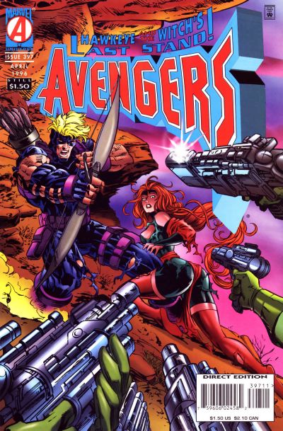 The Avengers #397 [Direct Edition]-Very Fine (7.5 – 9)