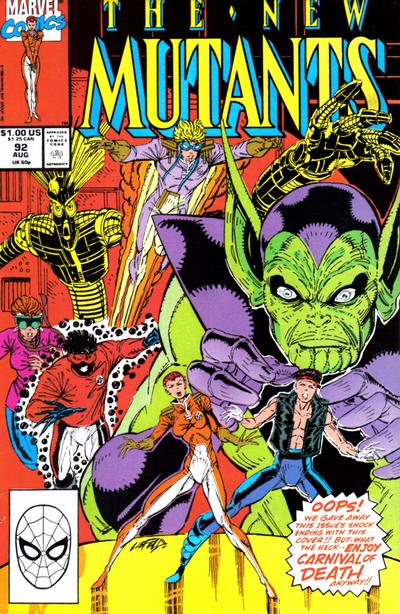 The New Mutants #92 - Vf+ 8.5