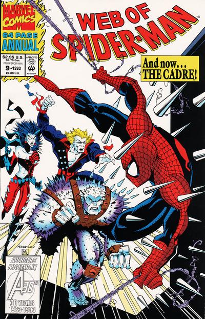 Web of Spider-Man Annual #9 [Direct]-Fine (5.5 – 7)