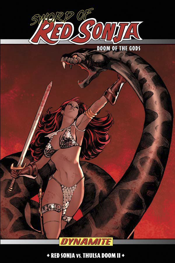 Sword of Red Sonja Doom of the Gods Graphic Novel