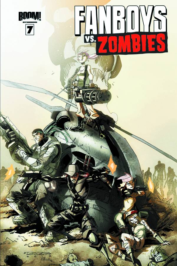 Fanboys Vs Zombies #7 Main Covers