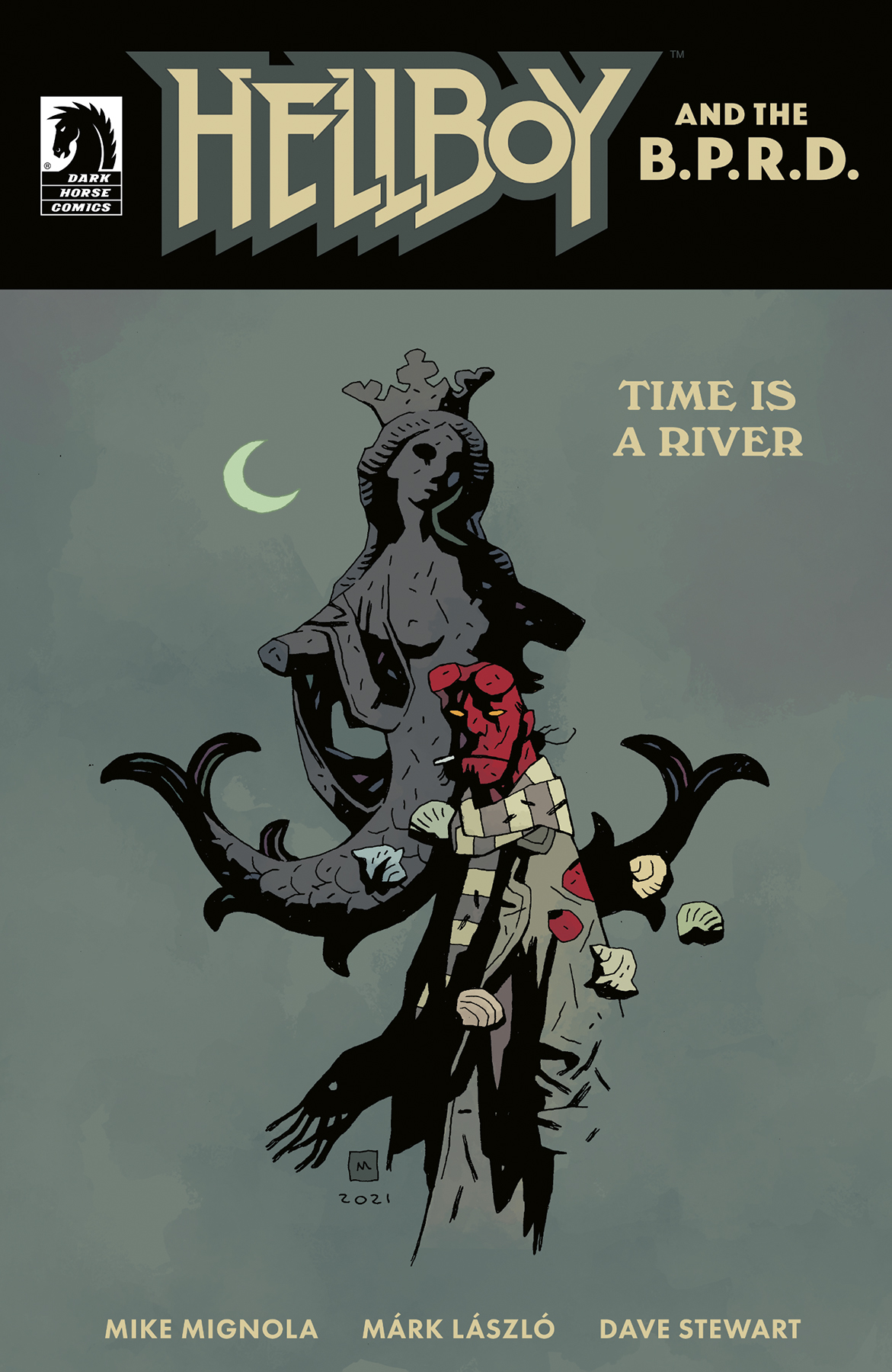 Hellboy & the B.P.R.D. Ongoing #62 Time Is A River One-Shot Cover B Mignola