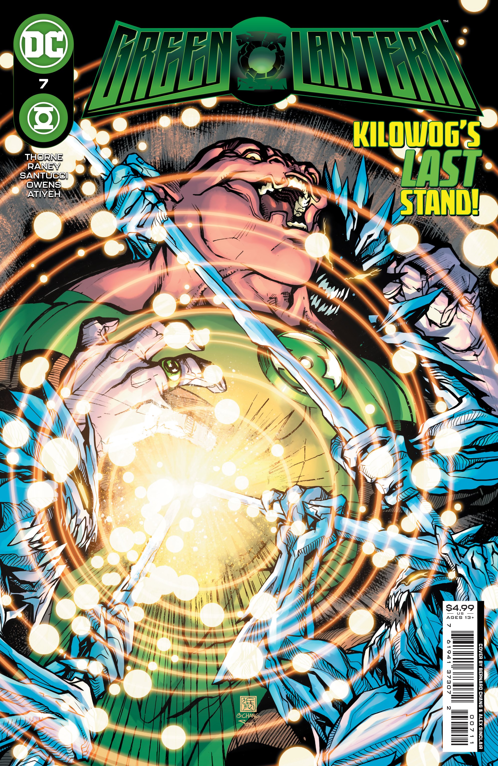 Green Lantern #7 Cover A Bernard Chang (2021)