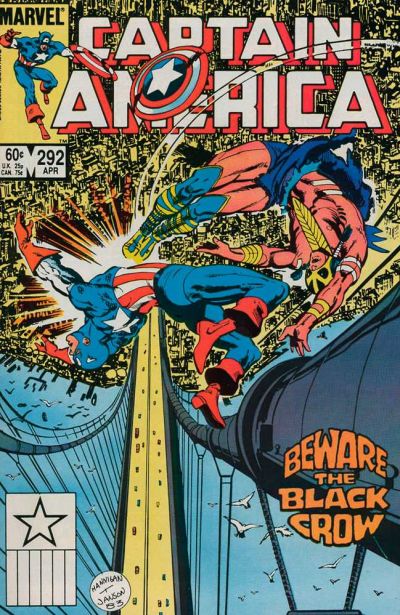 Captain America #292 [Direct]-Fine (5.5 – 7)