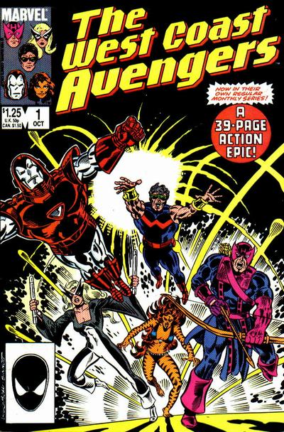 West Coast Avengers #1 [Direct]-Fine