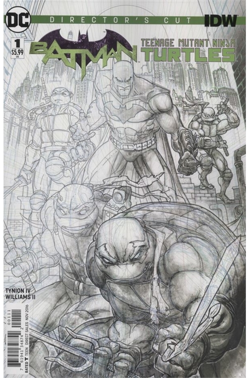 Batman/Teenage Mutant Ninja Turtles Volume 1 #1 Director's Cut