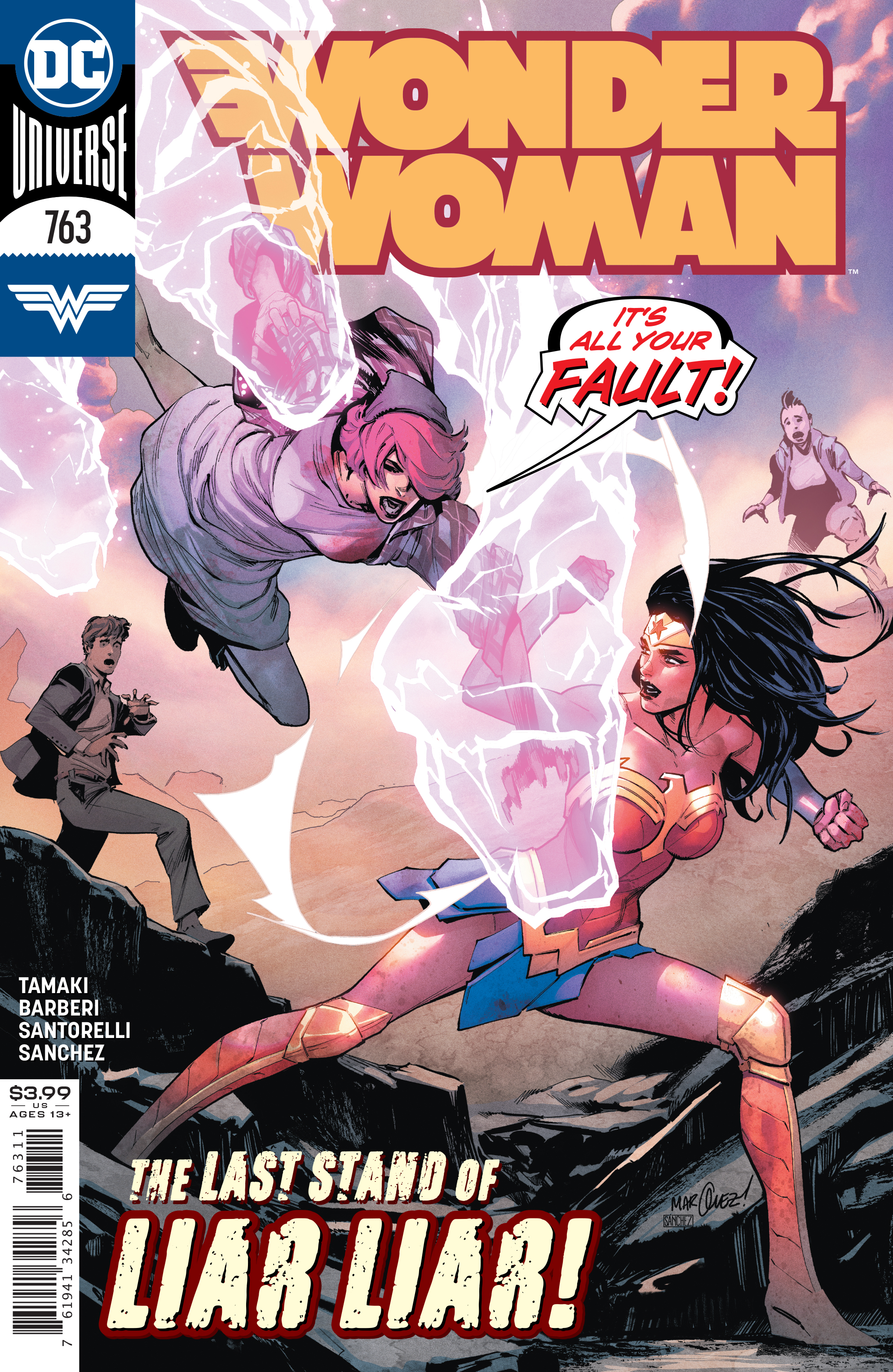 Wonder Woman #763 Cover A David Marquez (2016)