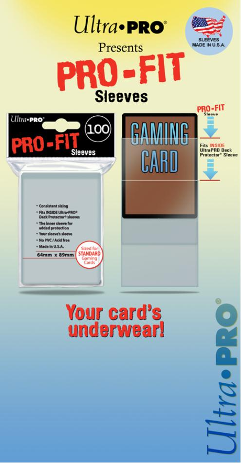 Ultra Pro Deck Protector Inner Sleeves - Pro Fit 100ct