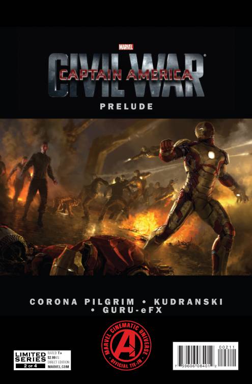 Marvel's Captain America Civil War Prelude #2 (2015)