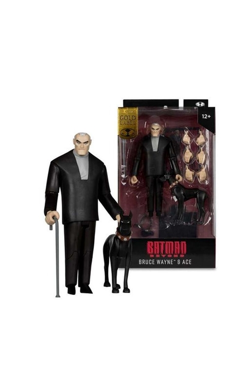 DC Direct Batman Beyond Bruce Wayne And Ace The Bat-Hound 2-Pack