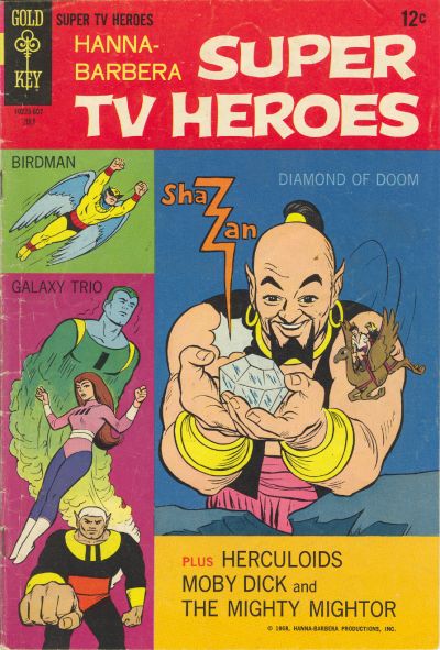 Hanna-Barbera Super TV Heroes #2 (12Cent)(1968) - Vf+ 8.5