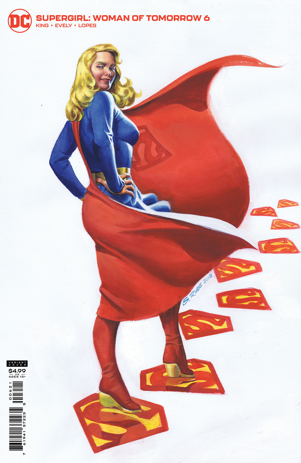 Supergirl Woman of Tomorrow #6 Cover B Steve Rude Variant (Of 8)